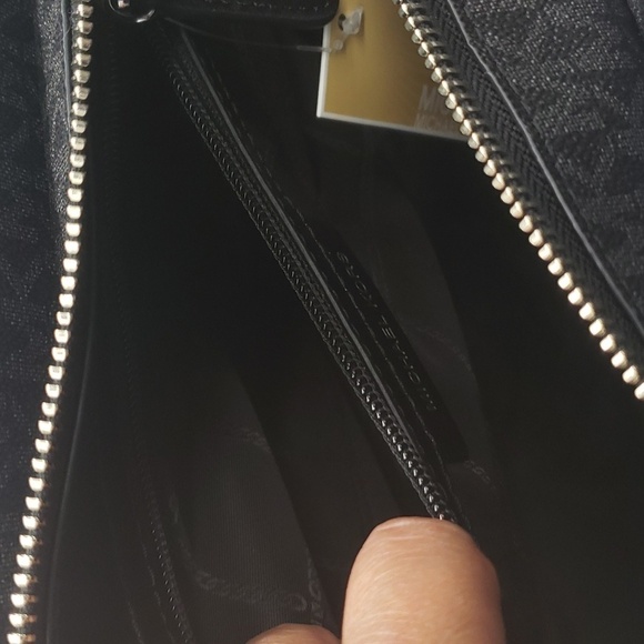 759- MICHAEL Michael Kors Tote Bag Black Color NWT - Picture 10 of 12